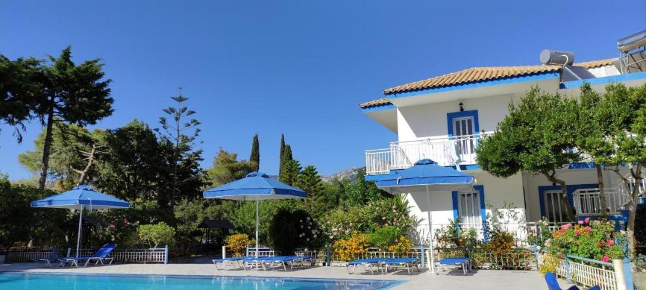 Blue White Apartments - Kefallonia Poolside Retreats Spartia  Exterior photo